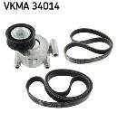 SKF VKMA 31012 Ensemble Courroie de Ceinture pour VW Polo Skoda Fabia I Seat EUR 61,03 - FR